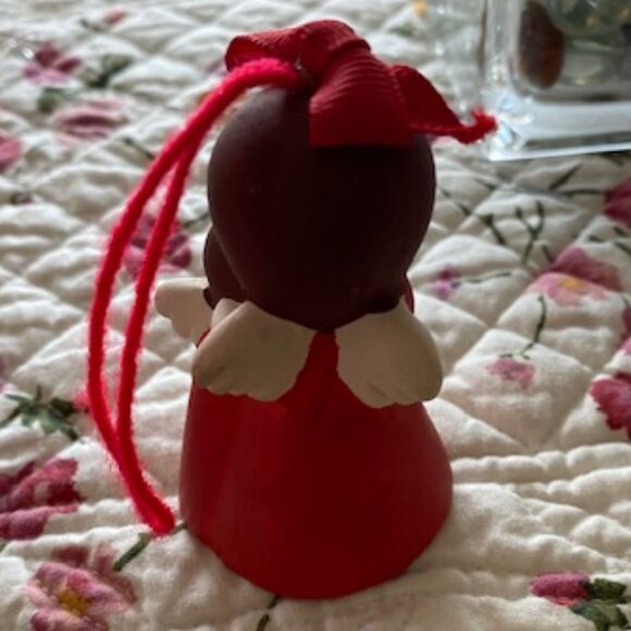 Lot of 9 VINTAGE CHRISTMAS BELLS * Porcelain & Ceramic & CLOISSOINE ~ - Picture 5 of 16